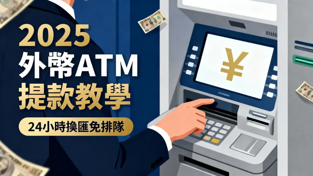 2025外幣ATM提款教學:日幣怎麼領?富邦/中信/台新據點、手續費、上限總整理 【2025外幣ATM提款教學】日幣怎麼領?富邦/中信/台新據點、手續費、上限總整理