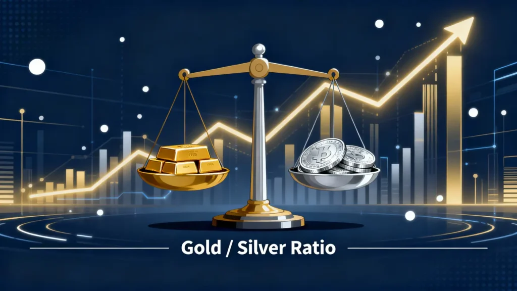 金銀比投資策略全解析:2026年如何用「金銀比」聰明佈局黃金白銀? 金銀比投資策略全解析:2025年如何用「金銀比」聰明佈局黃金白銀?