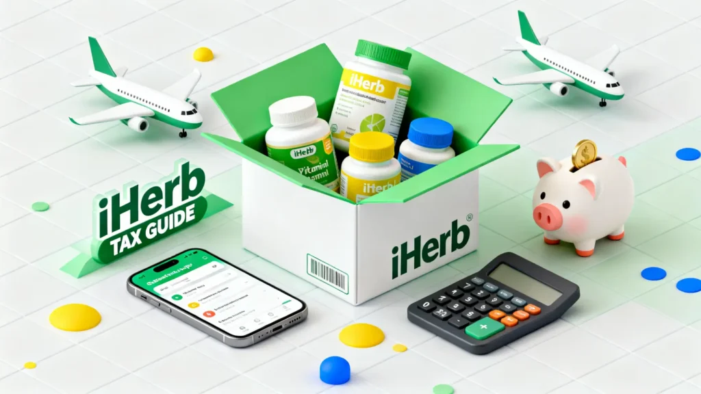 【iHerb關稅懶人包】海外購物必看!免稅額、計算與避稅技巧 【iHerb關稅懶人包】海外購物必看!免稅額、計算與避稅技巧