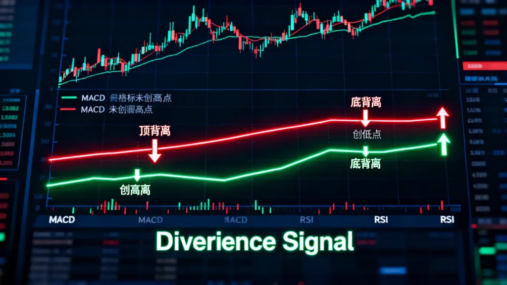 背離是什麼?頂背離與底背離實戰圖解,學會如何判斷反轉訊號 背離是什麼?頂背離與底背離實戰圖解,學會如何判斷反轉訊號