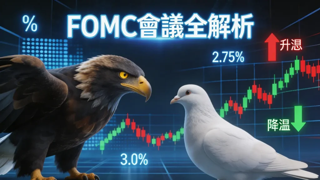 FOMC會議全解析:看懂鮑威爾、點陣圖與鷹派鴿派,一篇掌握升息降息信號 FOMC會議全解析:看懂鮑威爾、點陣圖與鷹派鴿派,一篇掌握升息降息信號