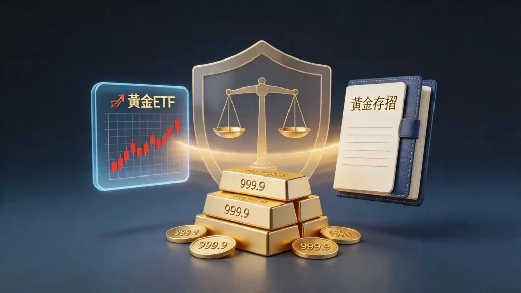 黃金投資指南:黃金存摺、ETF、實體黃金管道比較,優缺點一次看懂 黃金投資指南:黃金存摺、ETF、實體黃金管道比較,優缺點一次看懂