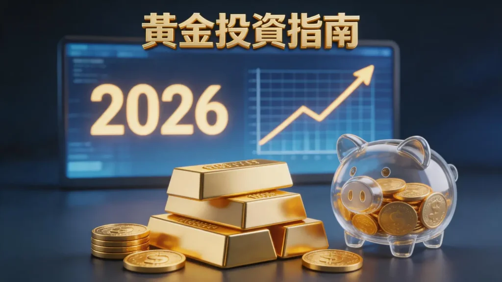 【2026黃金投資指南】新手必看!一篇搞懂黃金存摺、ETF、實體黃金6大管道 【2026黃金投資指南】新手必看!一篇搞懂黃金存摺、ETF、實體黃金6大管道