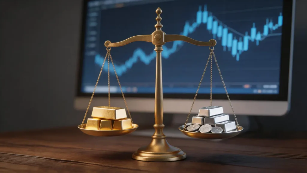 黄金vs.白银:哪個更值得投資?從6大面向與金銀比深度解析 黄金vs.白银:哪個更值得投資?從6大面向與金銀比深度解析