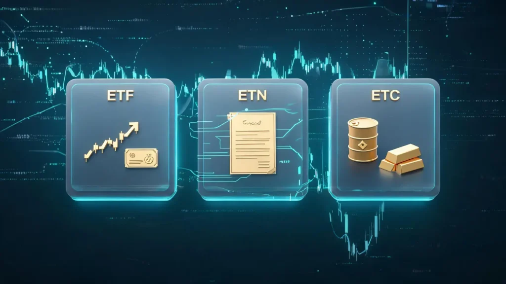 ETP是什麼?一篇搞懂ETF、ETN、ETC的差別與投資風險 (附選擇指南) ETP是什麼?ETF、ETN、ETC終極指南:一篇搞懂信用風險與資產持有差異