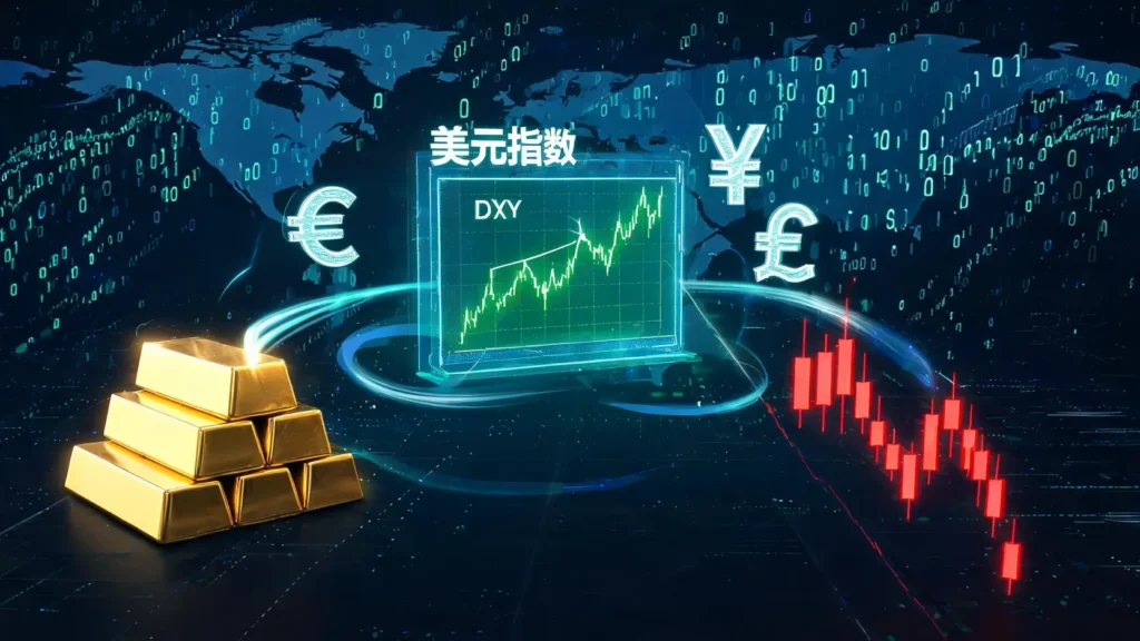 美元指數全解析:看懂DXY與全球資金流向,掌握黃金、股市投資策略 美元指數全解析:看懂組成、漲跌意義,掌握黃金與資產配置的連動