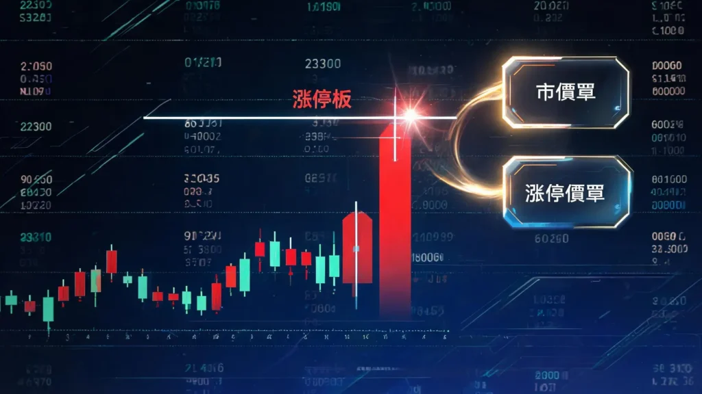 漲停板怎麼買?5個掛單技巧,秒懂市價與漲停價差異,大幅提高成交率! 漲停板怎麼買?5大掛單技巧,秒懂市價單與漲停價優先權之謎!
