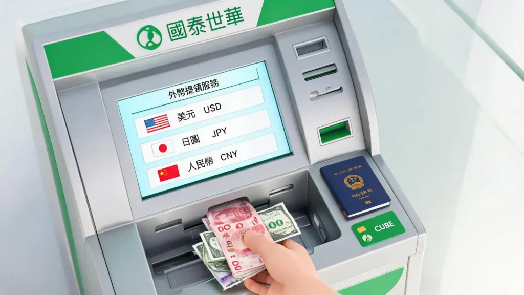 國泰外幣ATM提領教學:能領人民幣嗎?地點、限額、手續費全攻略 國泰外幣ATM提領教學:能領人民幣嗎?地點、限額、手續費全攻略