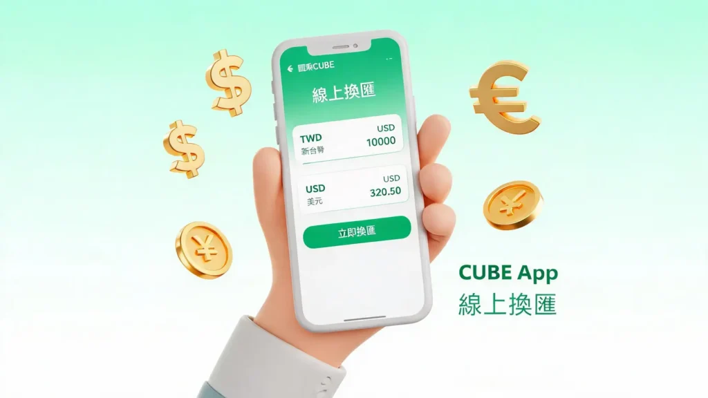 國泰線上換匯教學:CUBE App換外幣5步驟搞定,優惠匯率與提領攻略 國泰線上換匯教學:CUBE App換外幣5步驟搞定,優惠匯率與提領攻略
