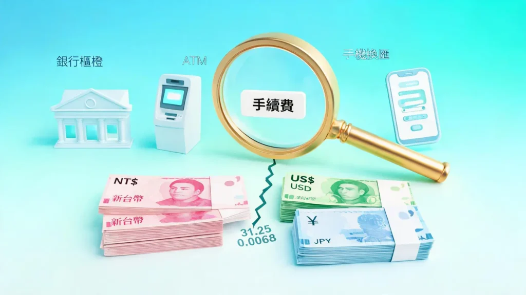 富邦換匯成本解密:別只看手續費!秒懂匯差與真實提領成本 富邦換匯成本解密:別只看手續費!秒懂匯差與真實提領成本