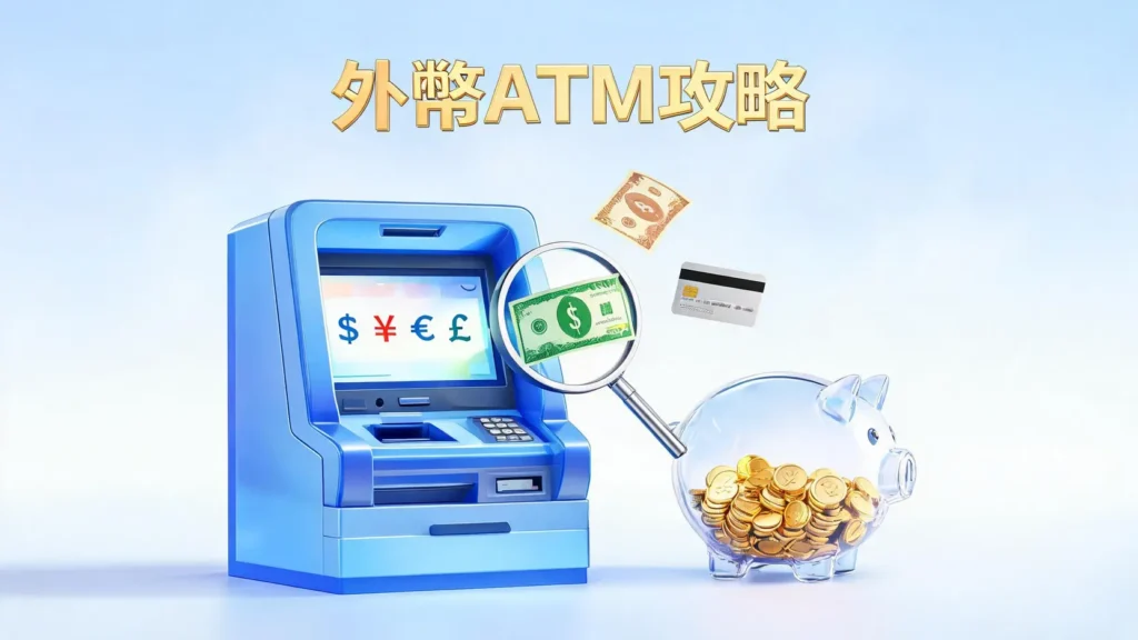 2026外幣帳戶提領/存入免手續費懶人包:5大銀行ATM優惠完整比較 【2026外幣ATM攻略】提領/存款免手續費?5大銀行優惠與匯差一篇看懂